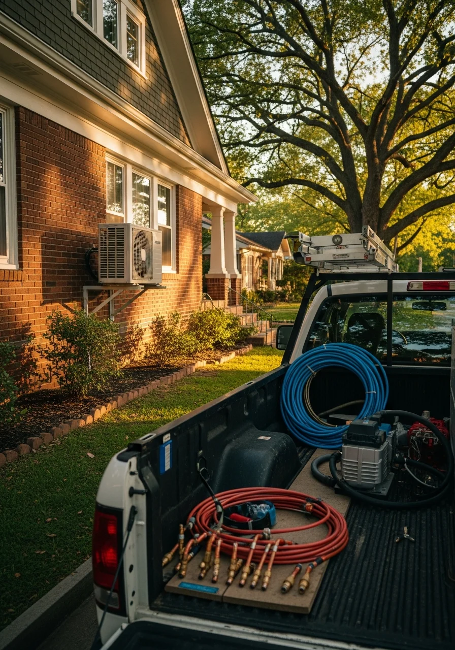 Professional workmanship on an Arkansas property.