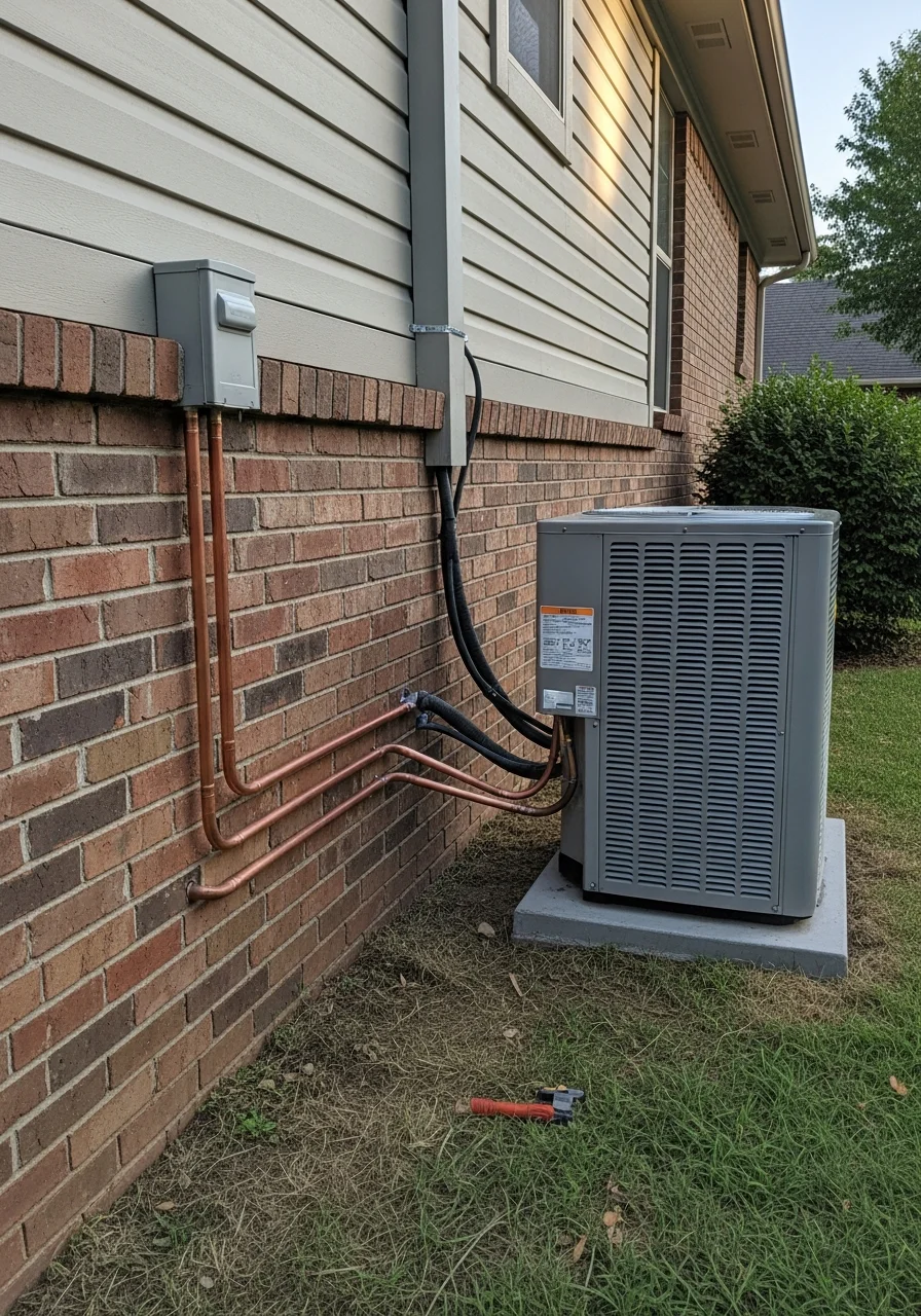 Professional workmanship detail on a Claremore property project.