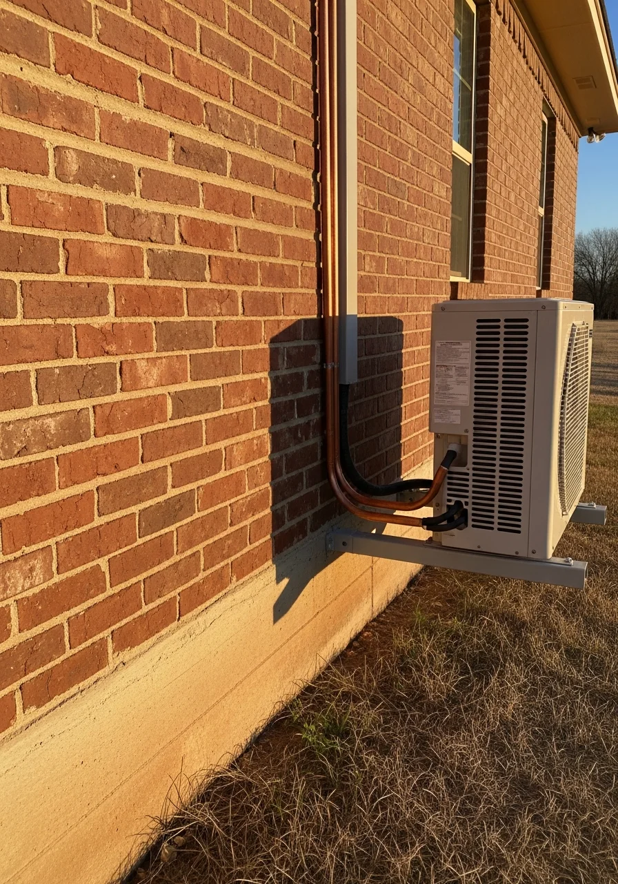 Close-up of quality workmanship on a Mcallister home exterior.