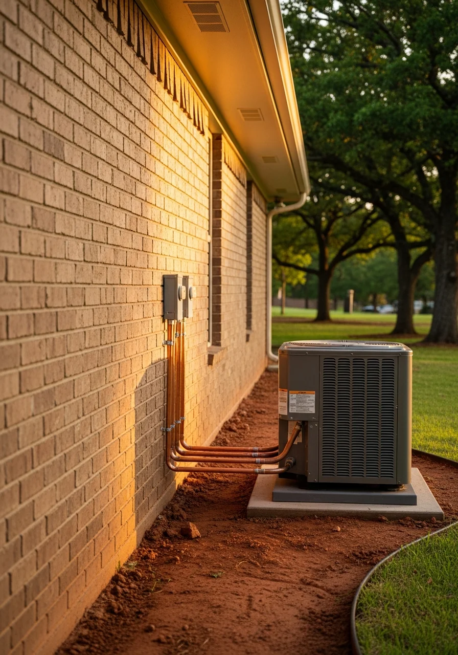 Detail of professional work on an Owasso property.